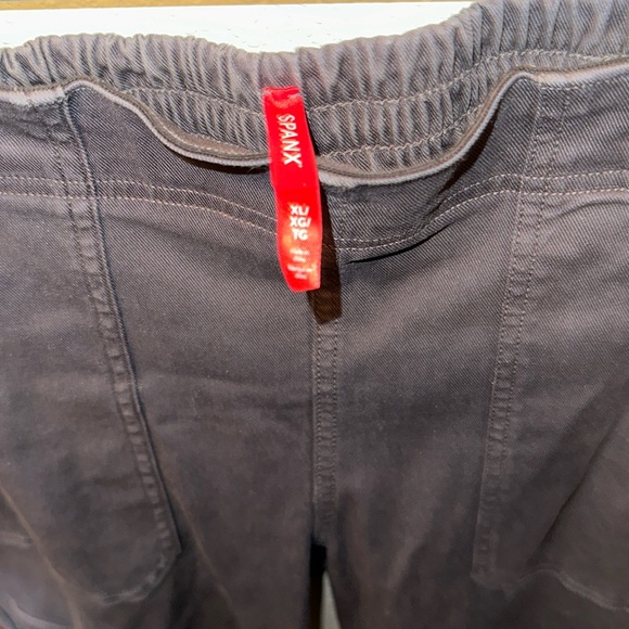 SPANX Stretch Twill Cargo Jogger Gray color XL - Picture 6 of 12